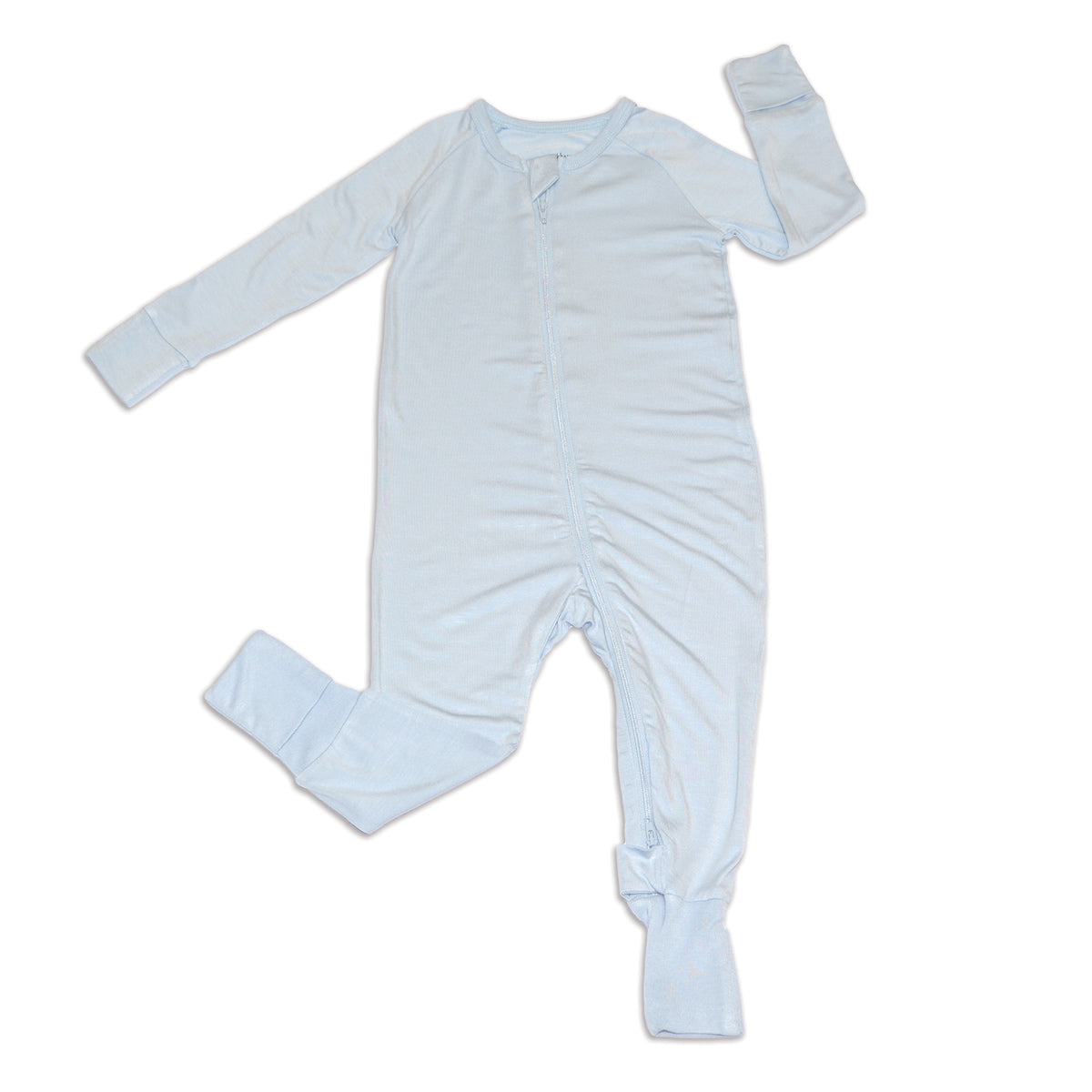 bamboo two way zipper romper magic cloud