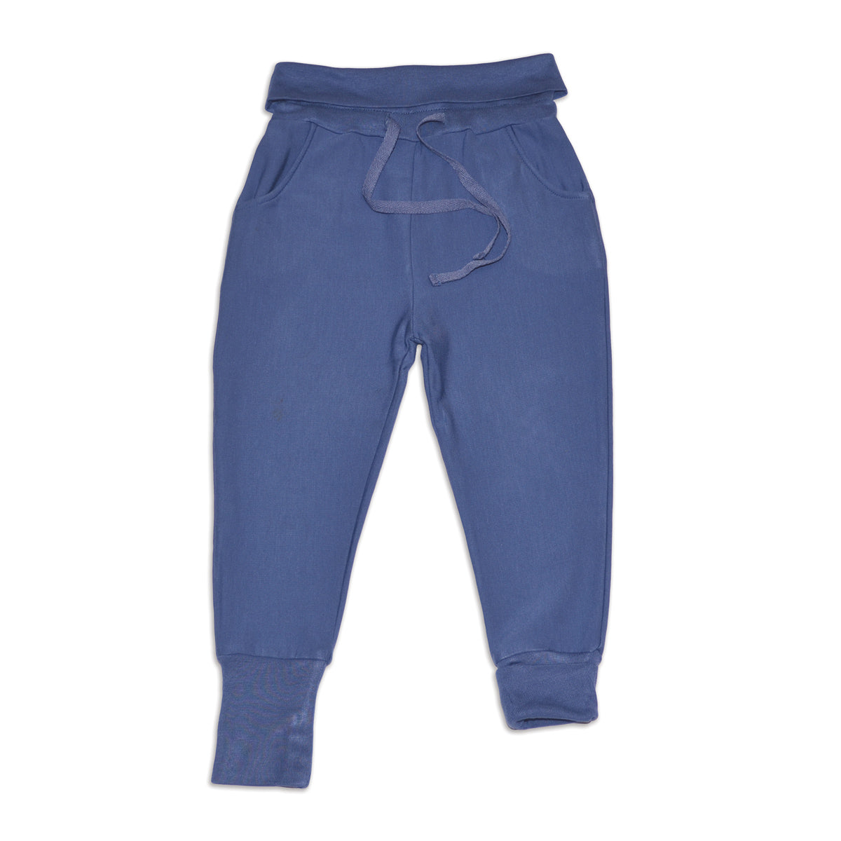 bamboo fleece grow with me sweat pants coastal