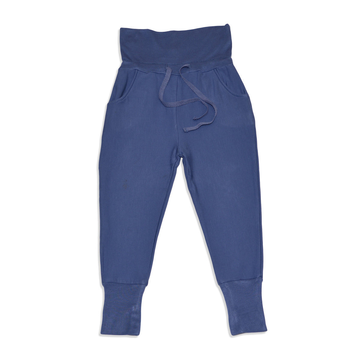 bamboo fleece grow with me sweat pants coastal