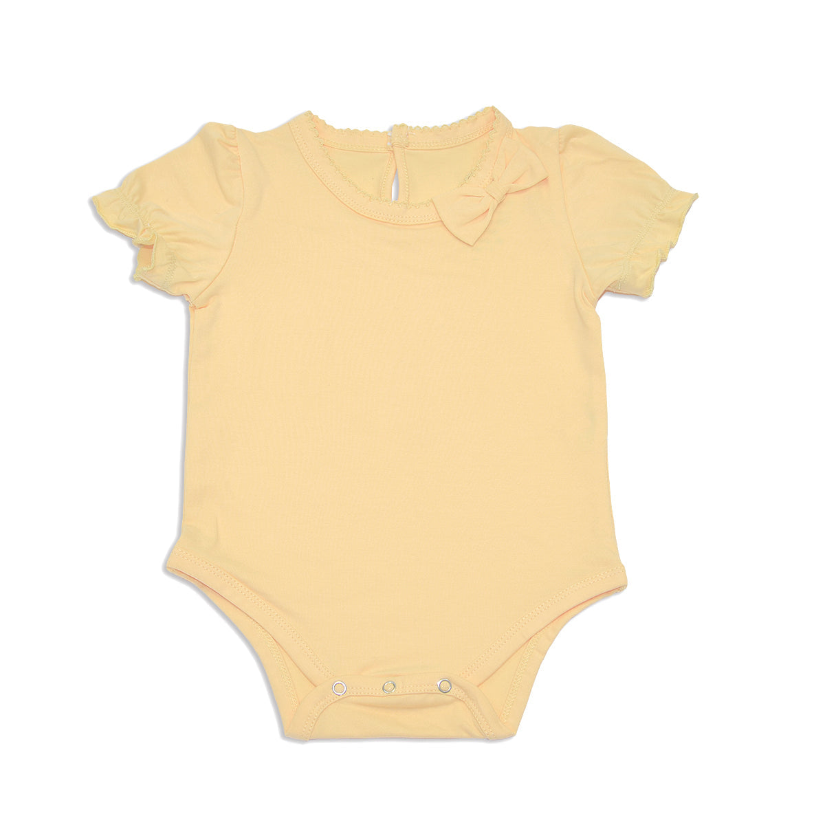 organic cotton onesie butter pecan