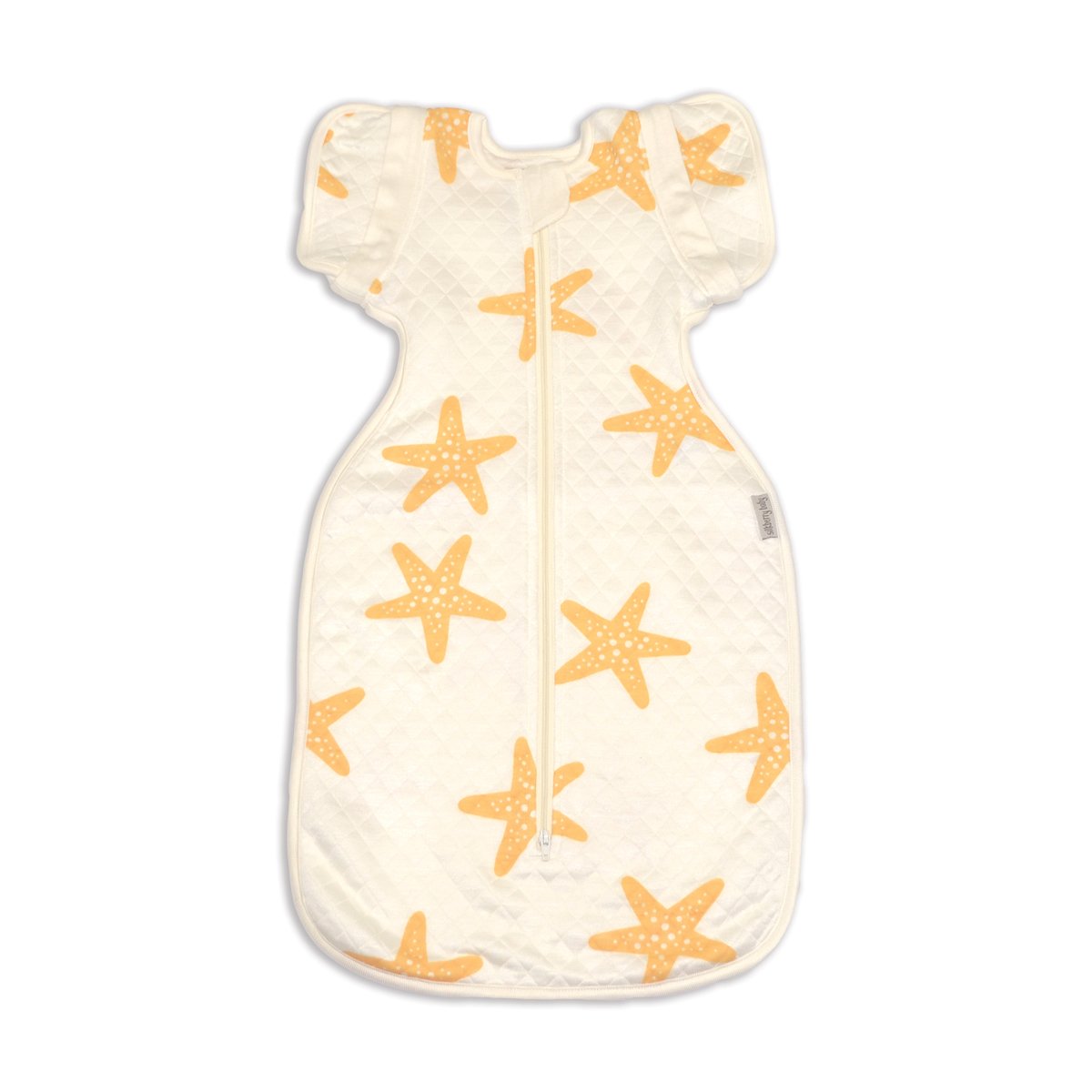 bamboo newborn cocoon sack starfish print