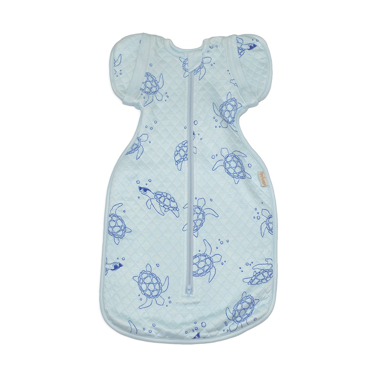 bamboo newborn cocoon sack sea turtle print