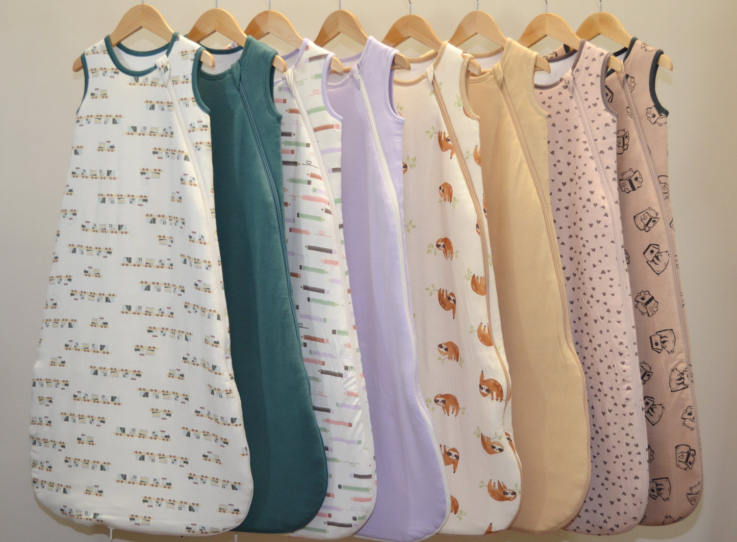 bamboo sleeping sack 2.5 tog prairie color