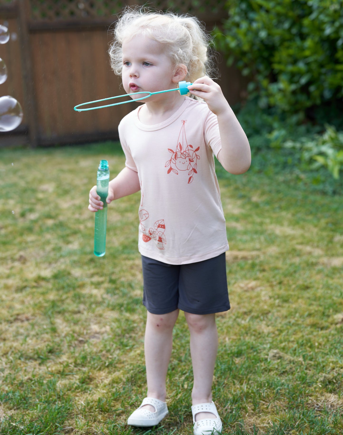 bamboo short sleeve tee blossom