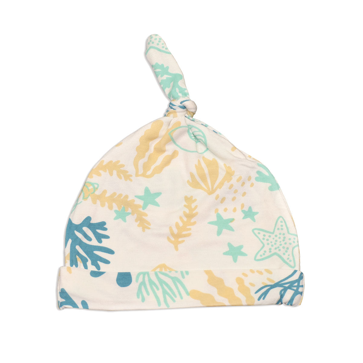 bamboo knot hat reef print