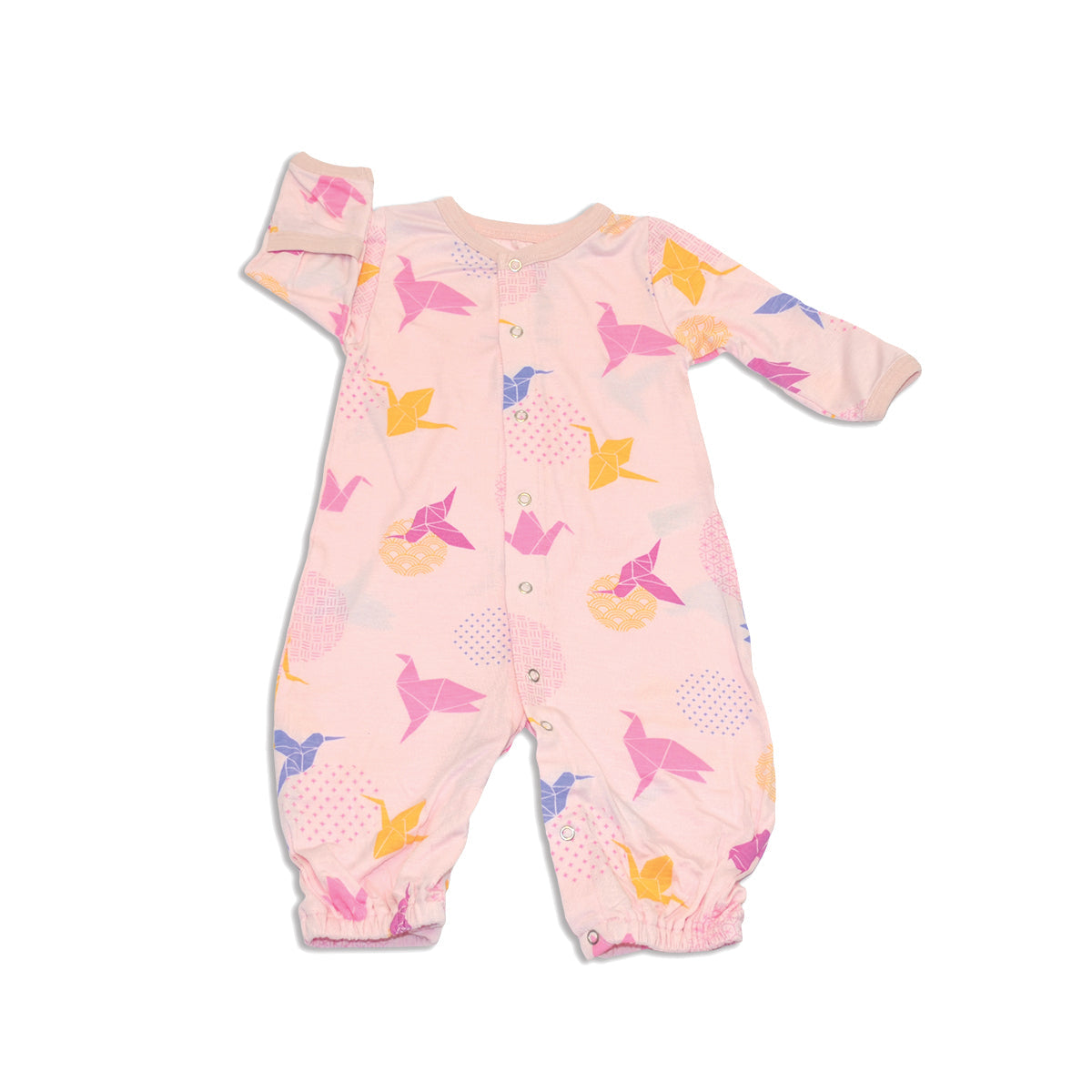 WF4345 bamboo converter gown origami