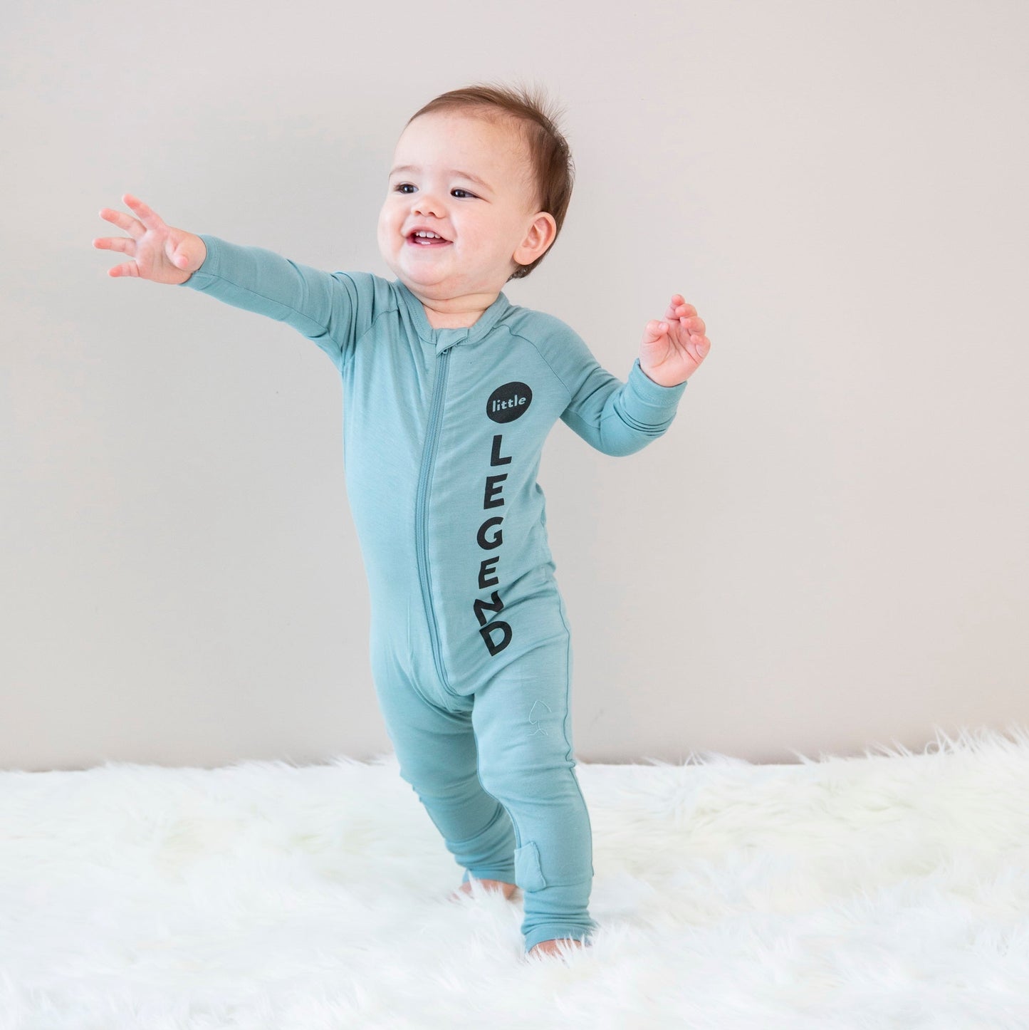 bamboo two way zipper romper mineral lifestyle