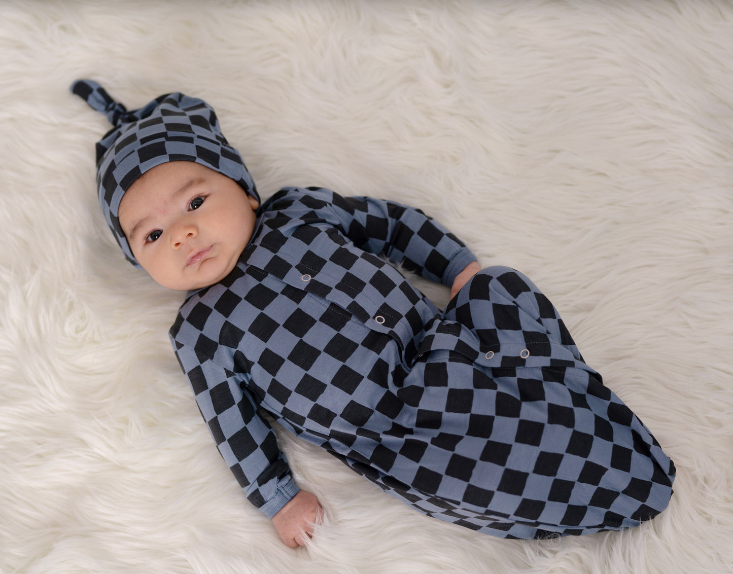 bamboo hat and converter gown check it out print