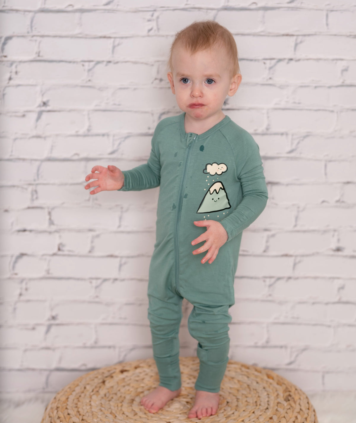 bamboo two way zipper romper west coast lifestyle