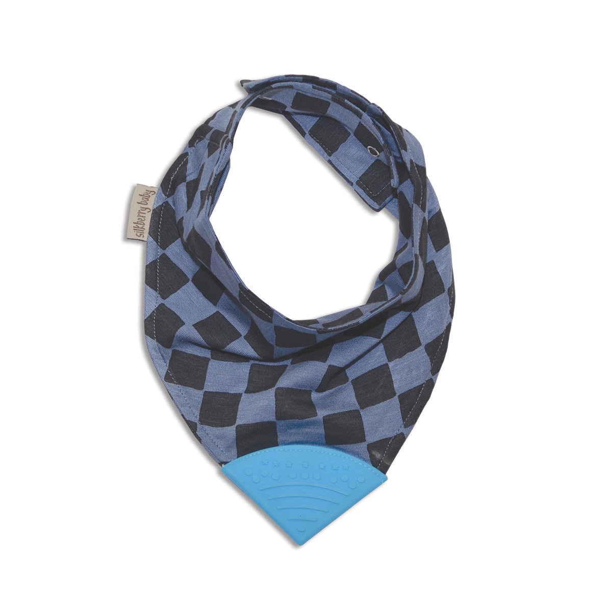 bamboo chewable bib check it out print