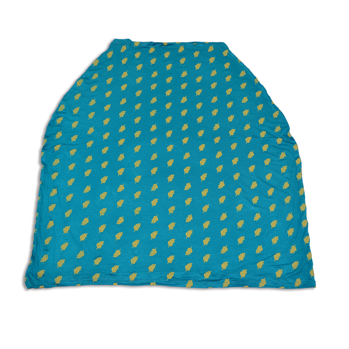 bamboo baby cover & nursing poncho dotty leaf print