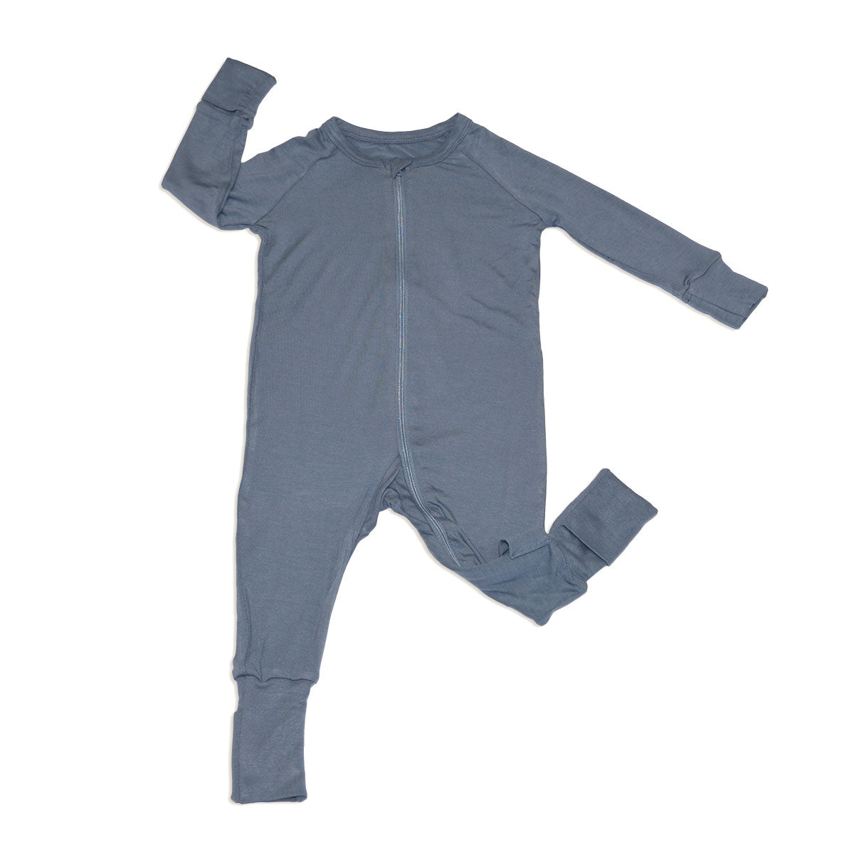 bamboo zippy romper flint
