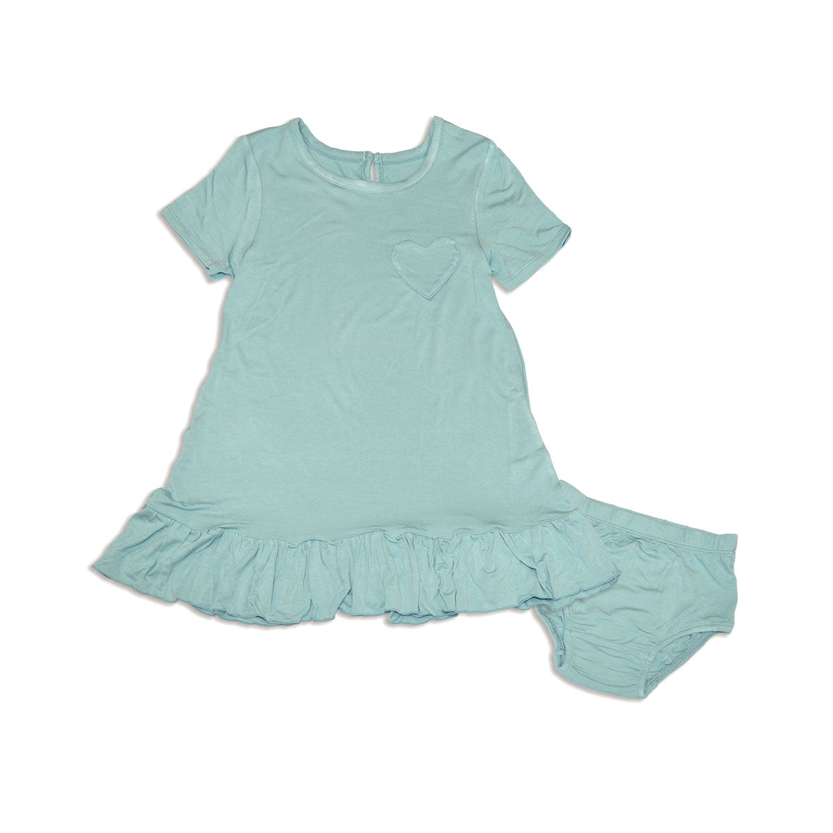 bamboo short sleeve dress lustre