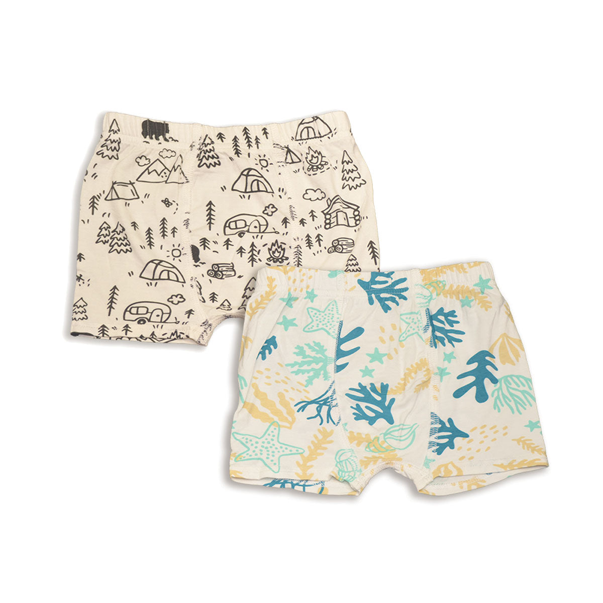 bamboo boys underwear shorts reef & camp print