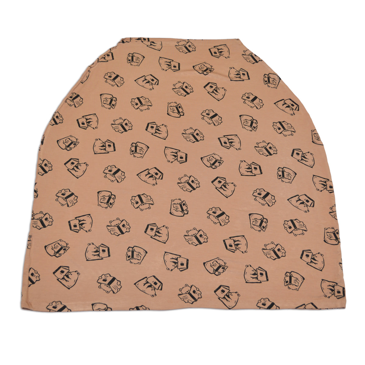 bamboo baby cover & nursing poncho story book bear print