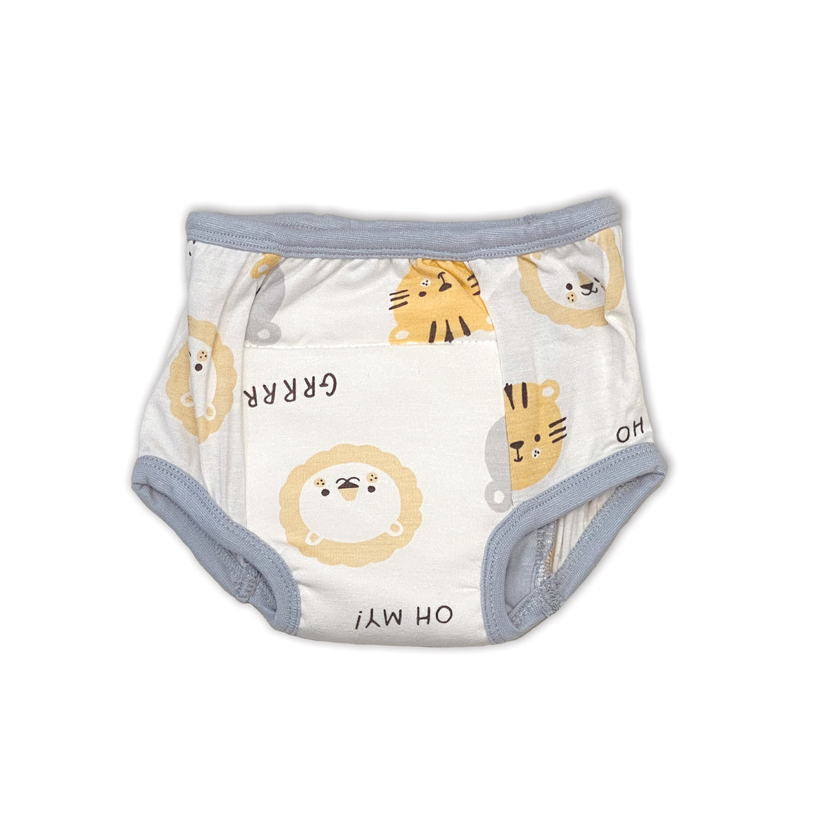bamboo training pants lion tiger bears print
