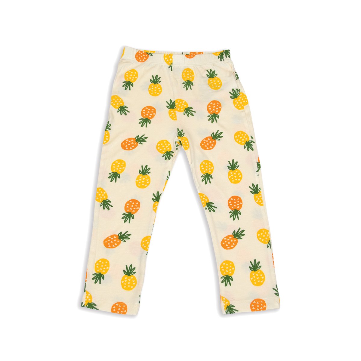 bamboo capri leggings pineapple love print