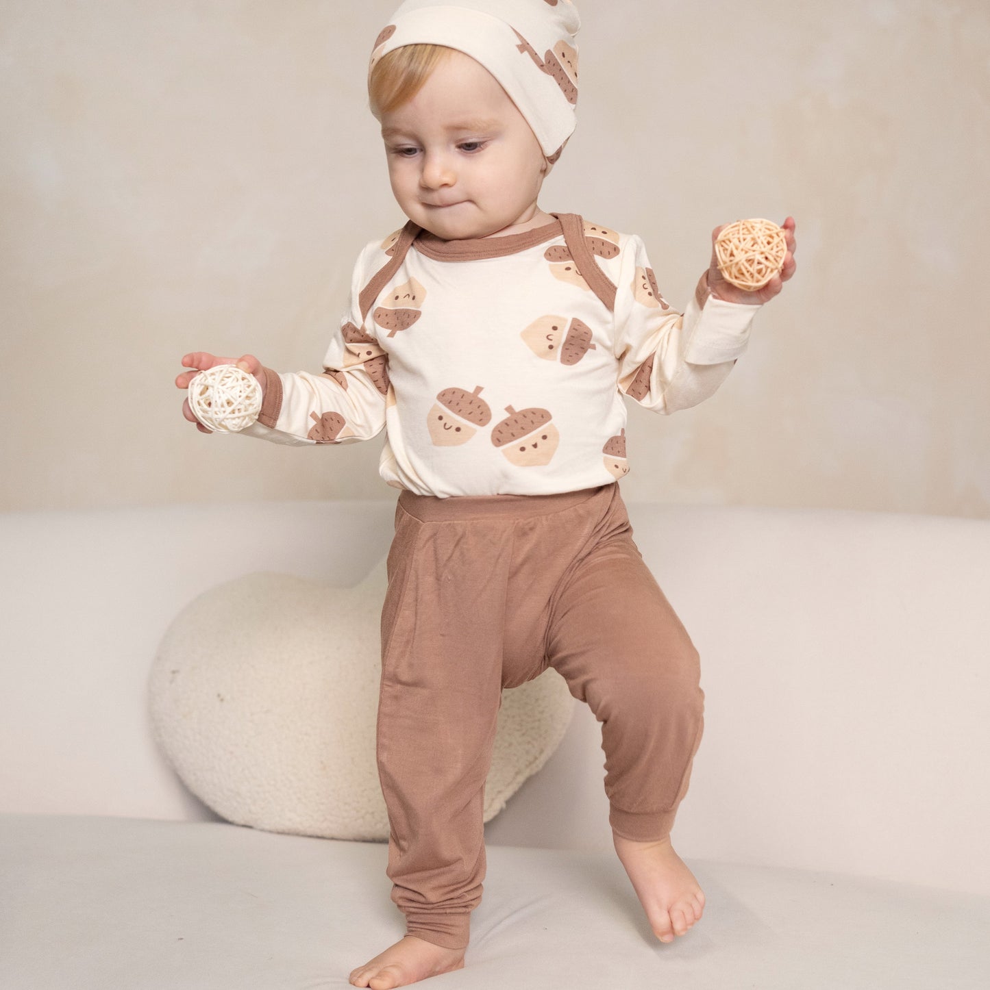 Bamboo Harem Pants (Beaver Fur)