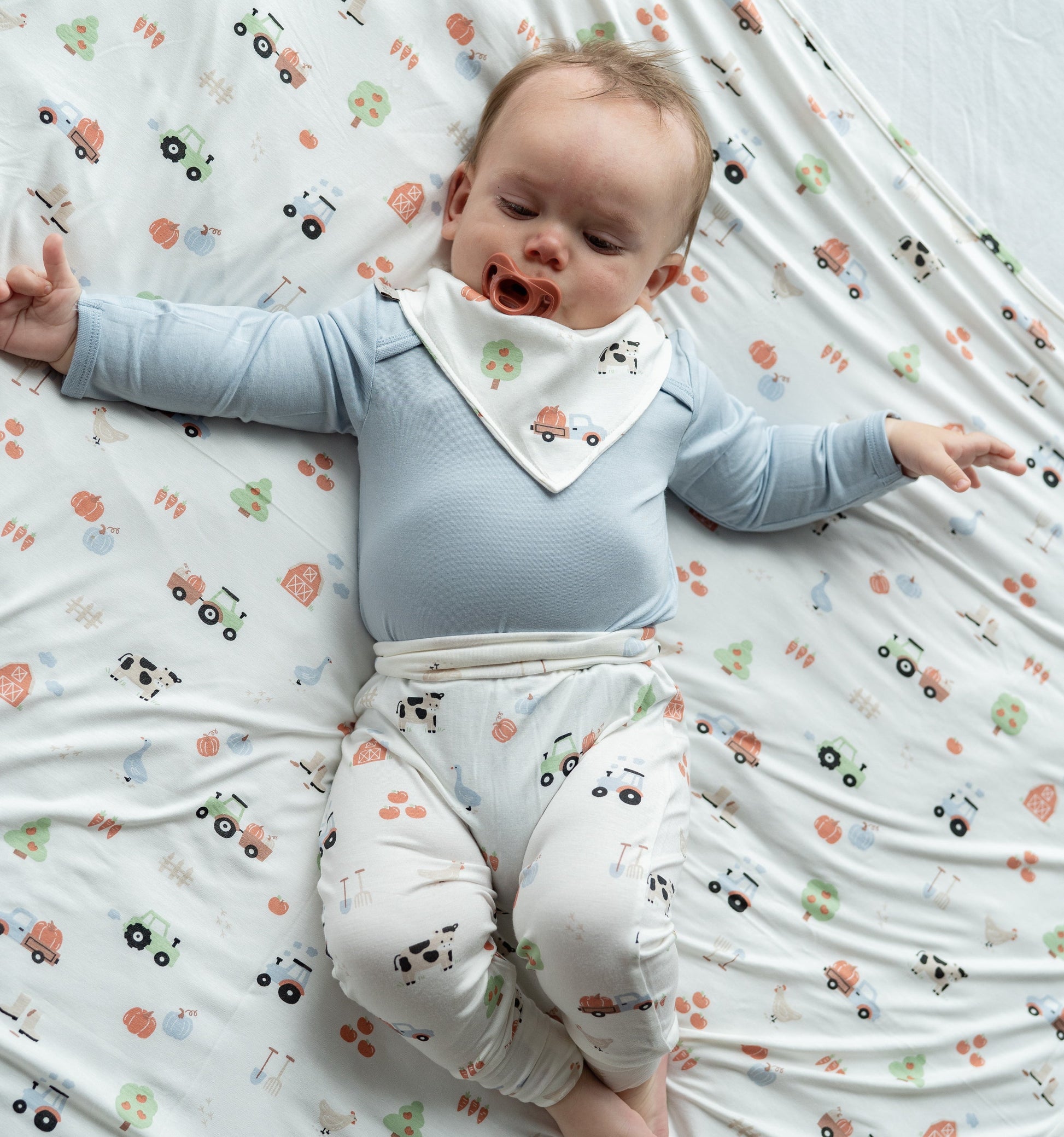 bamboo long sleeve onesie magic cloud