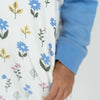 Bamboo Fleece Pullover Hoodie (Wildflower Print)