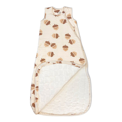 bamboo sleeping sack acorn pals print