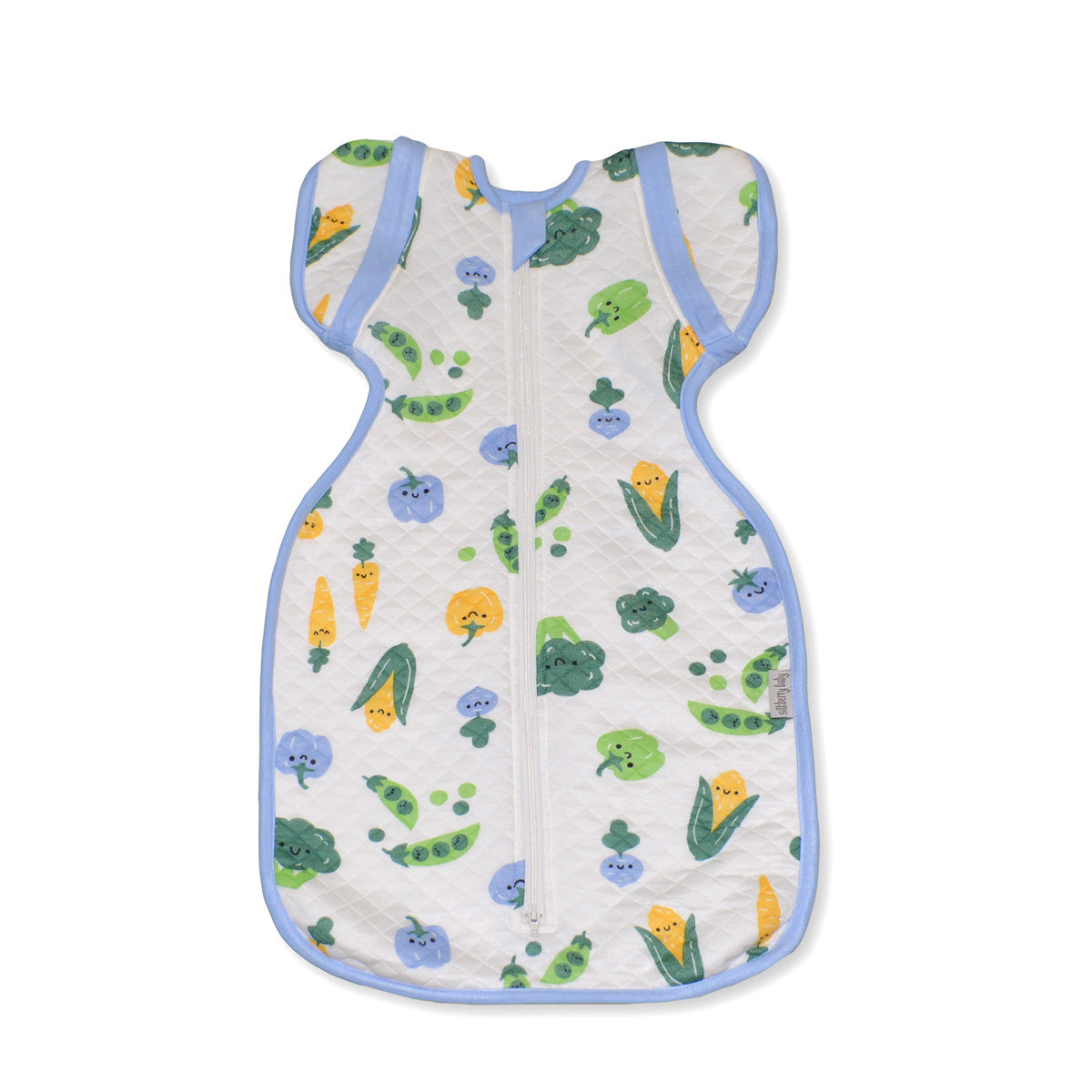 bamboo newborn socoon sack farmers market print
