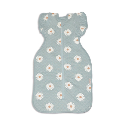 Bamboo Newborn Cocoon Sack 1 TOG (Daisy Print)