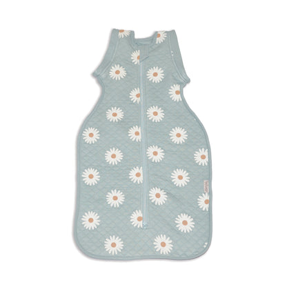 Bamboo Newborn Cocoon Sack 1 TOG (Daisy Print)
