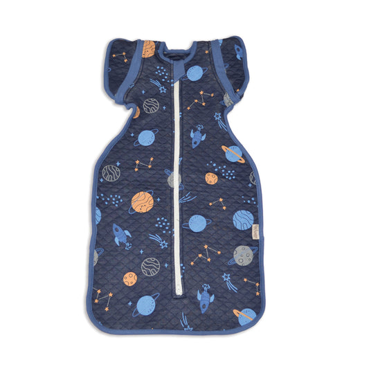 Bamboo Newborn Cocoon Sack 1 TOG (Lost in Space Print)