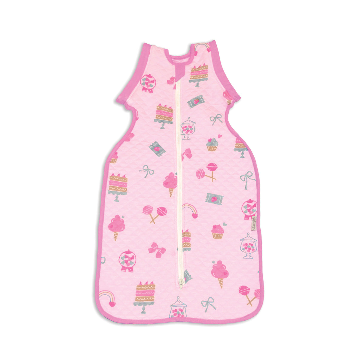 Bamboo Newborn Cocoon Sack 1 TOG (Sweet Shop Print)