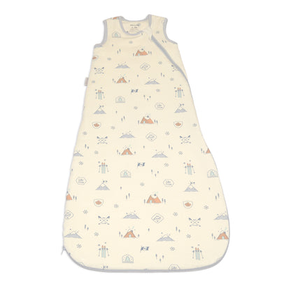 bamboo sleep sack 2.5 tog ski club print