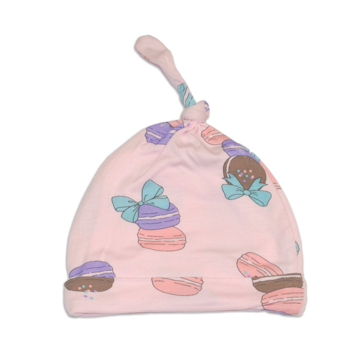 bamboo knot hat macaron party print
