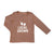 Bamboo Long Sleeve Graphic Tee (Beaver Fur)