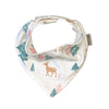 Bamboo Bandana Bib (Deer Forest Print)