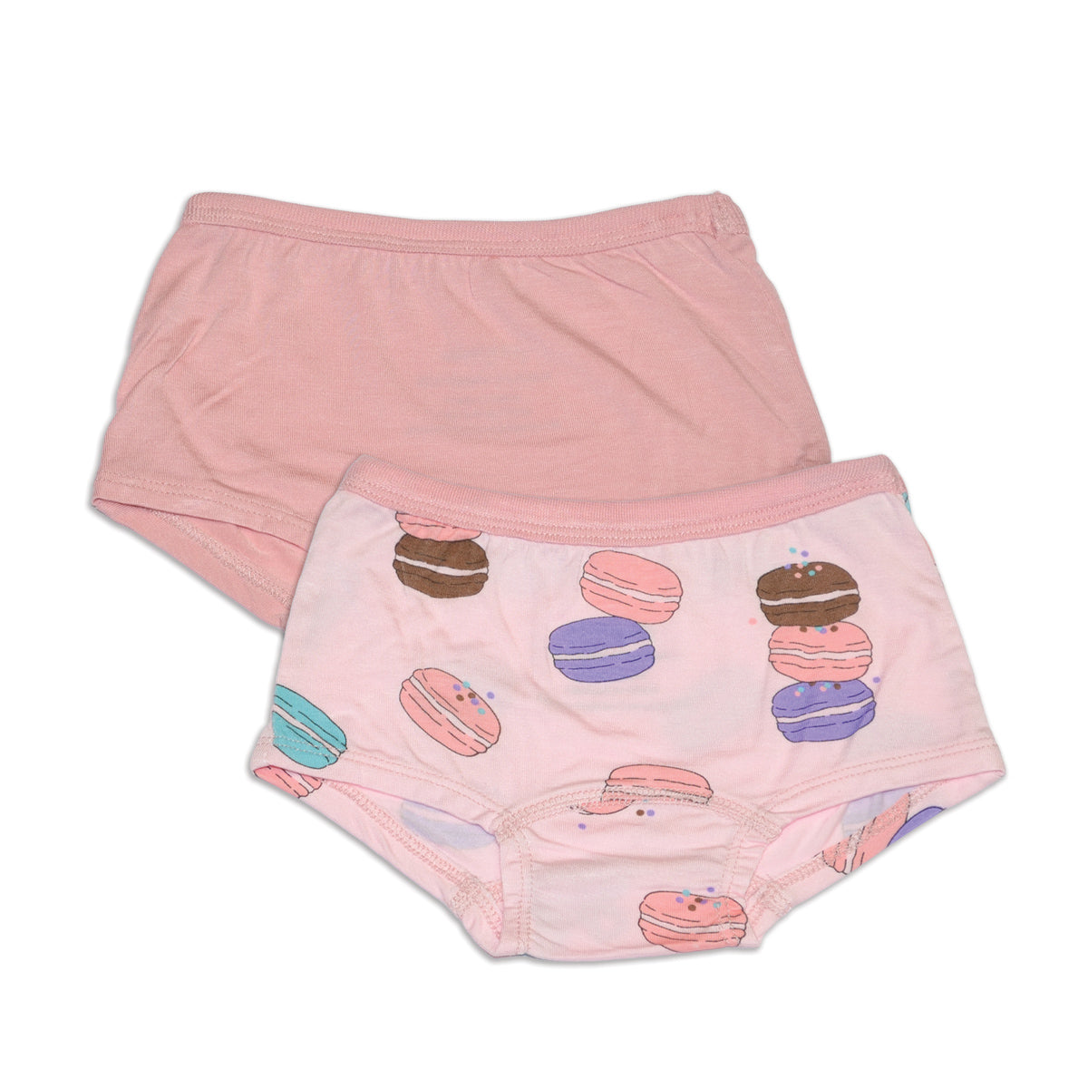bamboo girls boyshorts macaron party and coral blush