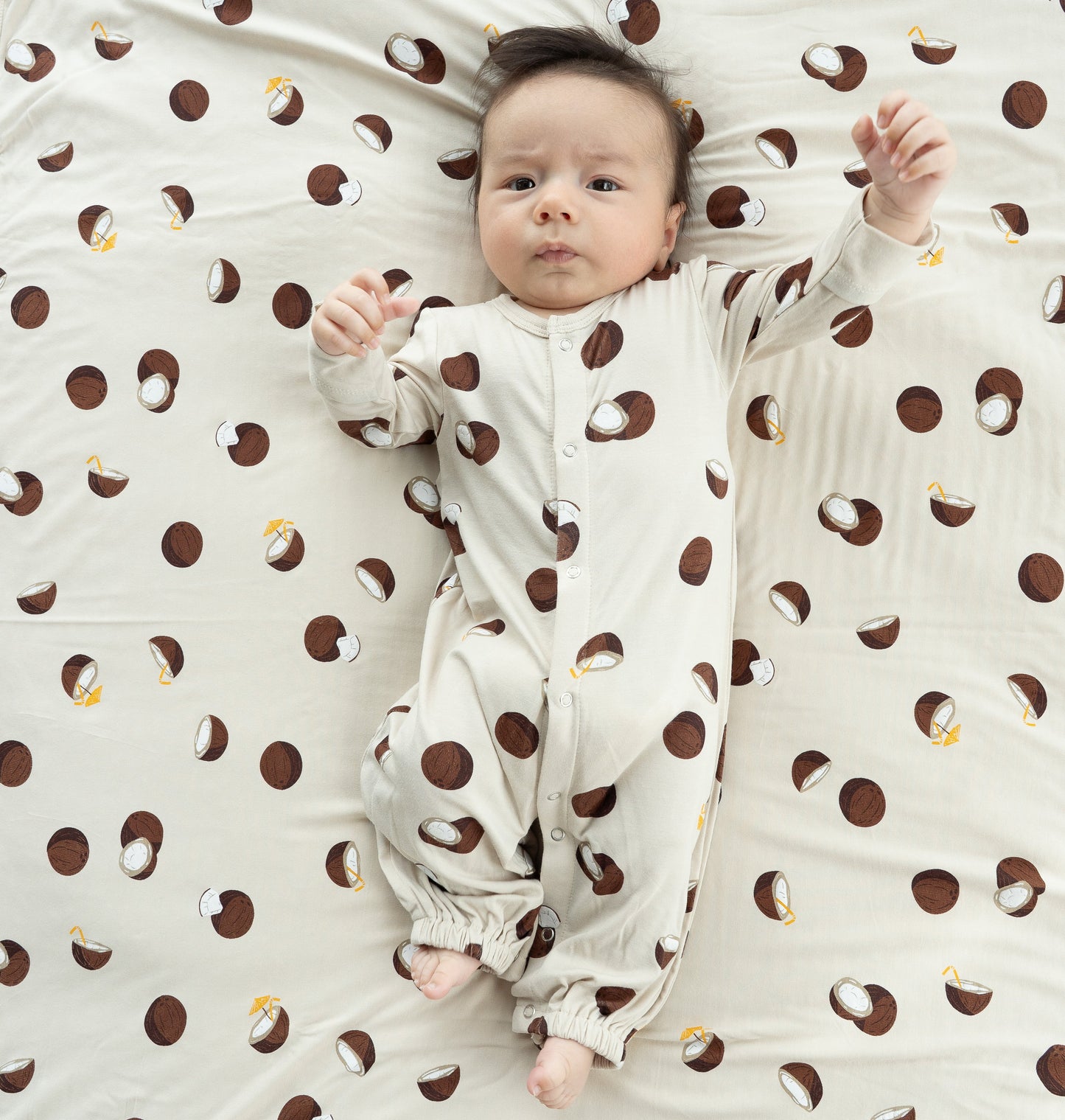 bamboo converter gown coconut print
