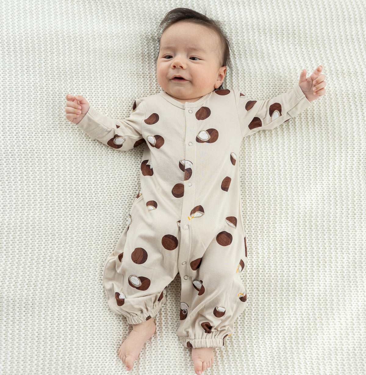 bamboo converter gown coconut print