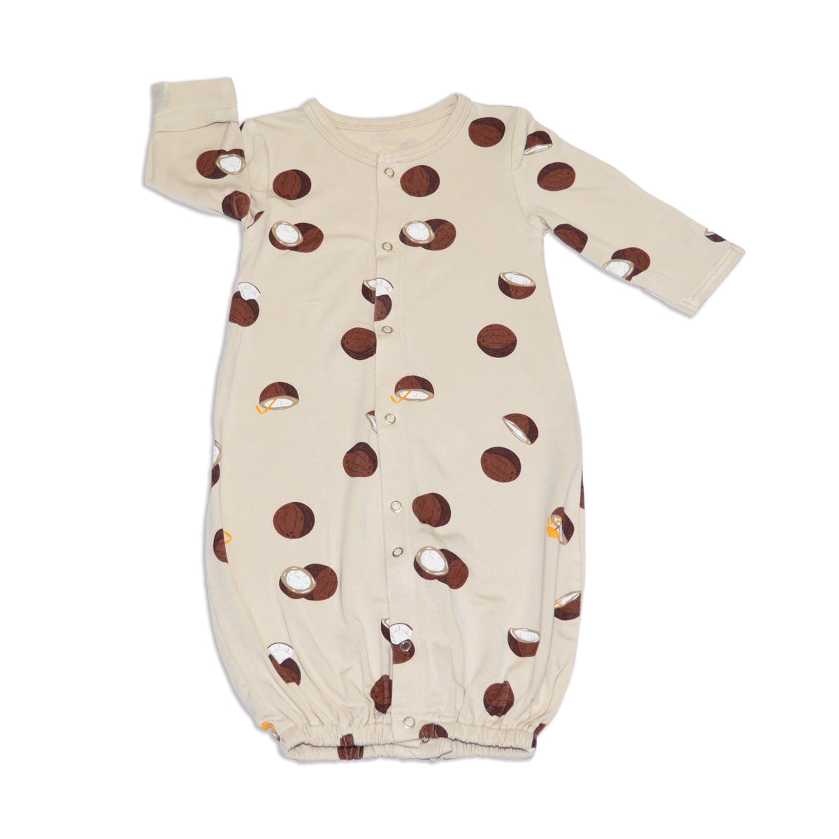 bamboo converter gown coconut print
