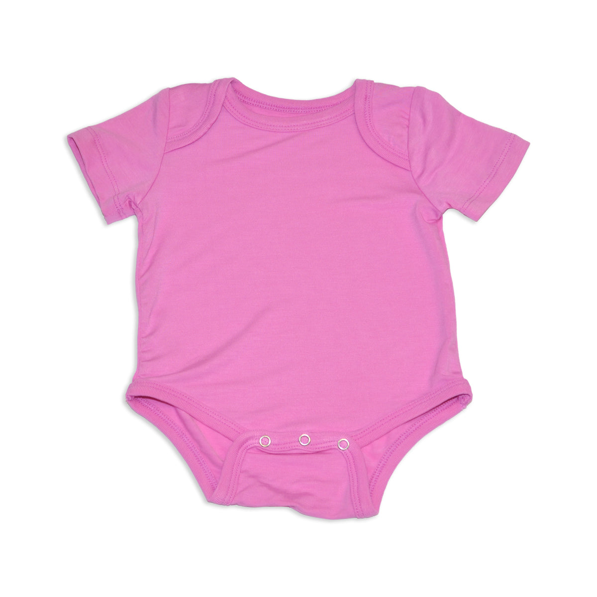 bamboo short sleeve onesie crocus