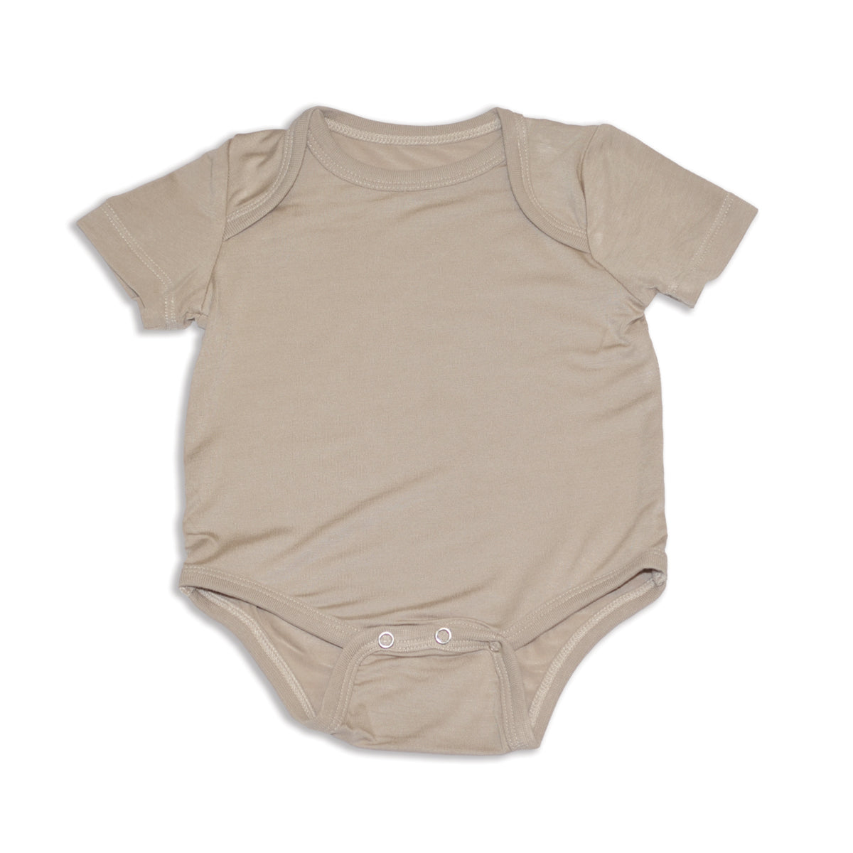 bamboo short sleeve onesie owl feather
