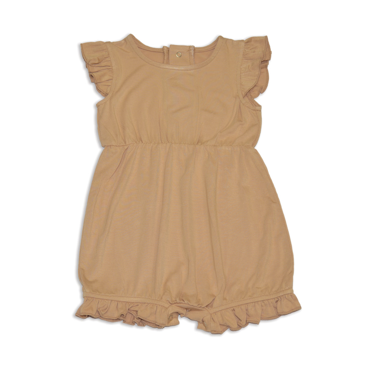 bamboo ruffle romper cookie