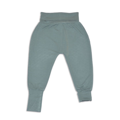 bamboo harem pants pine color