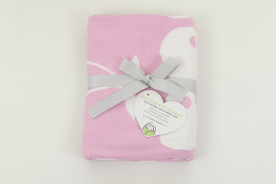 Sweater Reversible Blanket (Orchid Cherry)