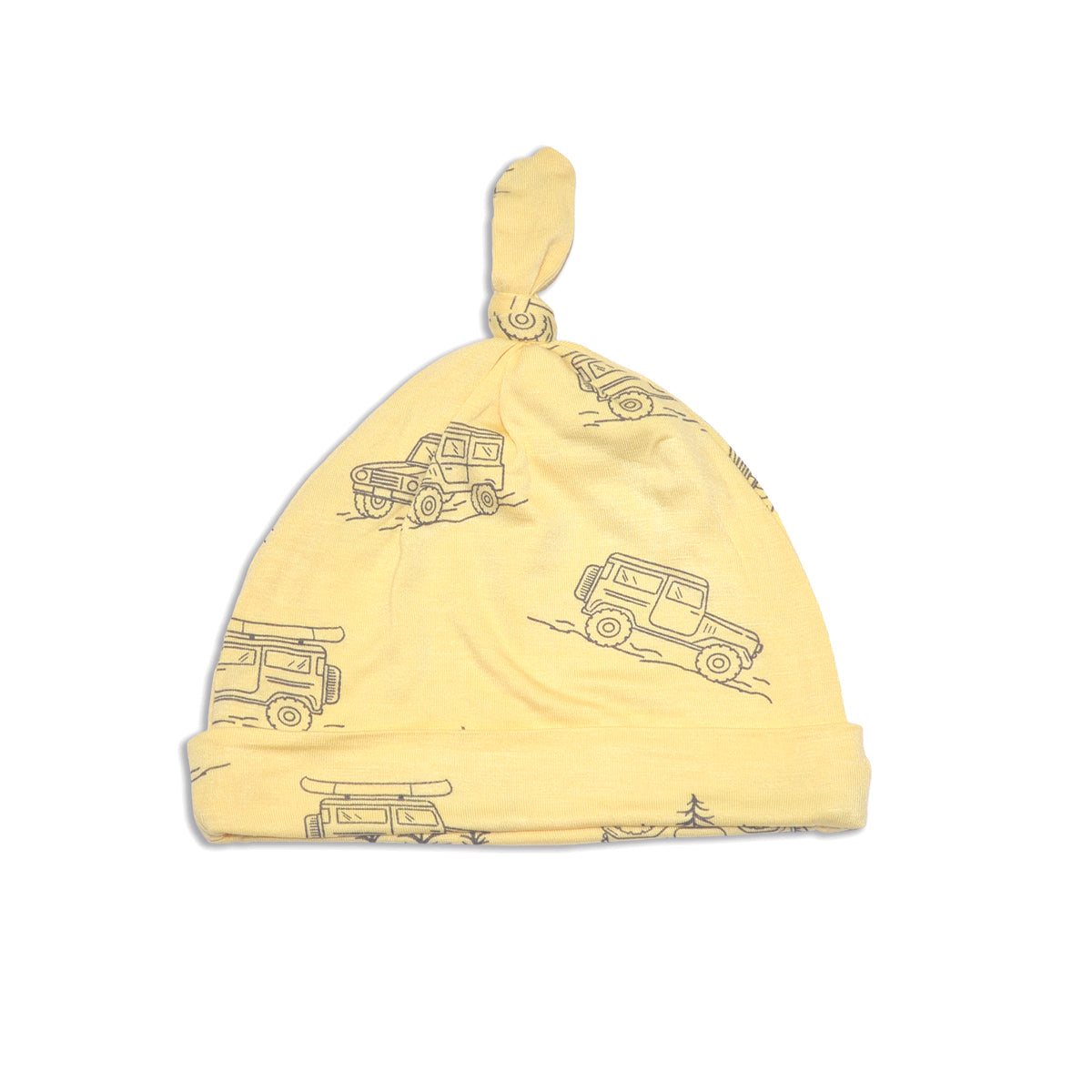 bamboo knot hat off road print