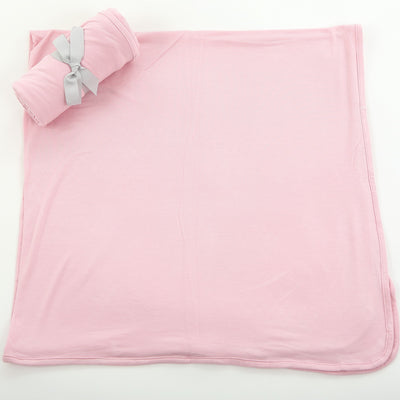 Bamboo Swaddle Blanket - Blossom (solid color)