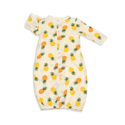 bamboo converter gown pineapple love print