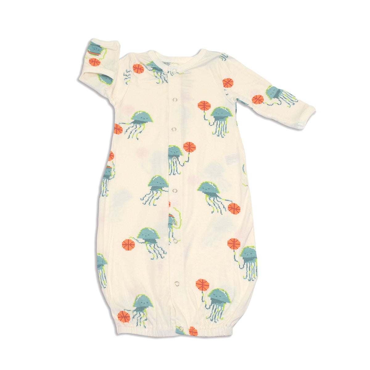 bamboo converter gown pixcel jelly print