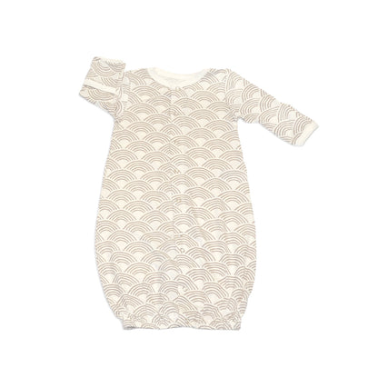 bamboo converter gown wobbly wave print