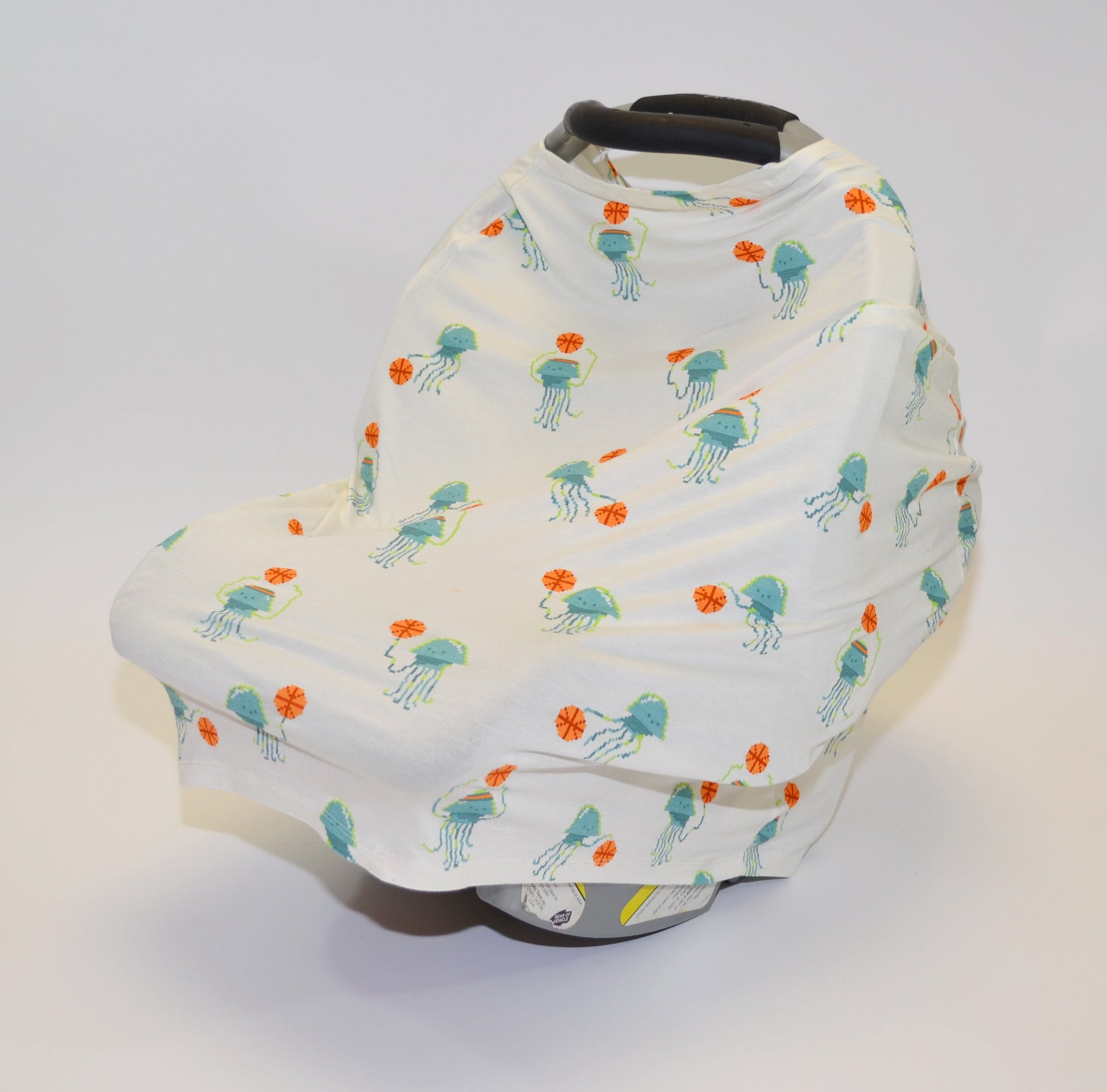 baby cover nursing poncho pixel jelly car seat