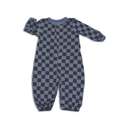 bamboo converter gown with legs check it out print